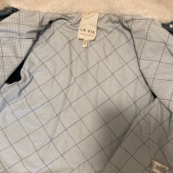 Rebecca taylor jean faux fur jacket - Picture 11 of 12